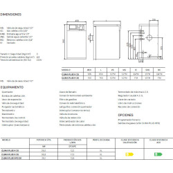 Caldera Gasoil DOMUSA CLIMA PLUS H 35 medidas