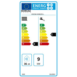 Etiqueta energética Caldera eléctrica DOMUSA HDCS 45/90