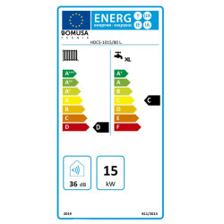 Etiqueta energética Caldera eléctrica DOMUSA HDCS 45/90
