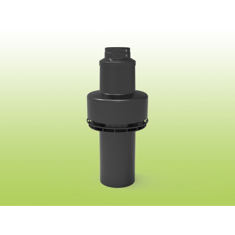 tramo final vertical deflector caldera estanca condensacion 60/100