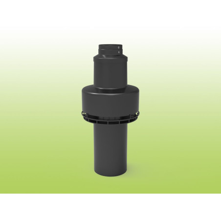 tramo final vertical deflector caldera estanca condensacion 60/100