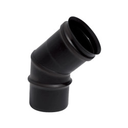 Codo 45º Inox para estufas de pellet 80Ø