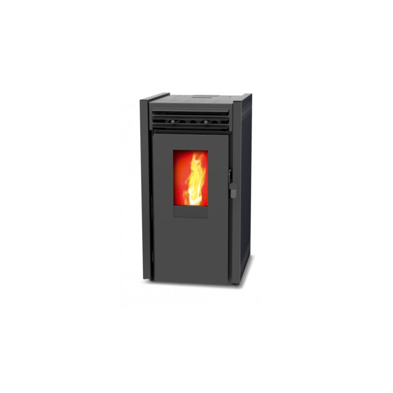 Estufa de pellet LASIAN AUDAX 10kW Negra