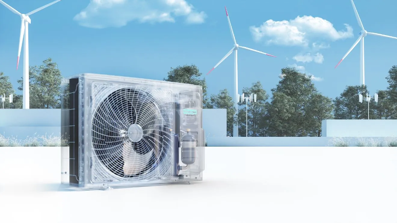 Tecnología Full DC Inverter de alta eficiencia La unidad incorpora tecnología Full DC Inverter, lo que significa que el compresor, el ventilador exterior y los ventiladores interiores funcionan con motores de corriente continua de alta eficiencia. Esto ofrece importantes ventajas: Mayor eficiencia energética Menor consumo eléctrico Funcionamiento más silencioso Mayor estabilidad de temperatura Mayor durabilidad del sistema Gracias a esta tecnología el equipo adapta continuamente la potencia según la demanda real, evitando arranques y paradas constantes del compresor.